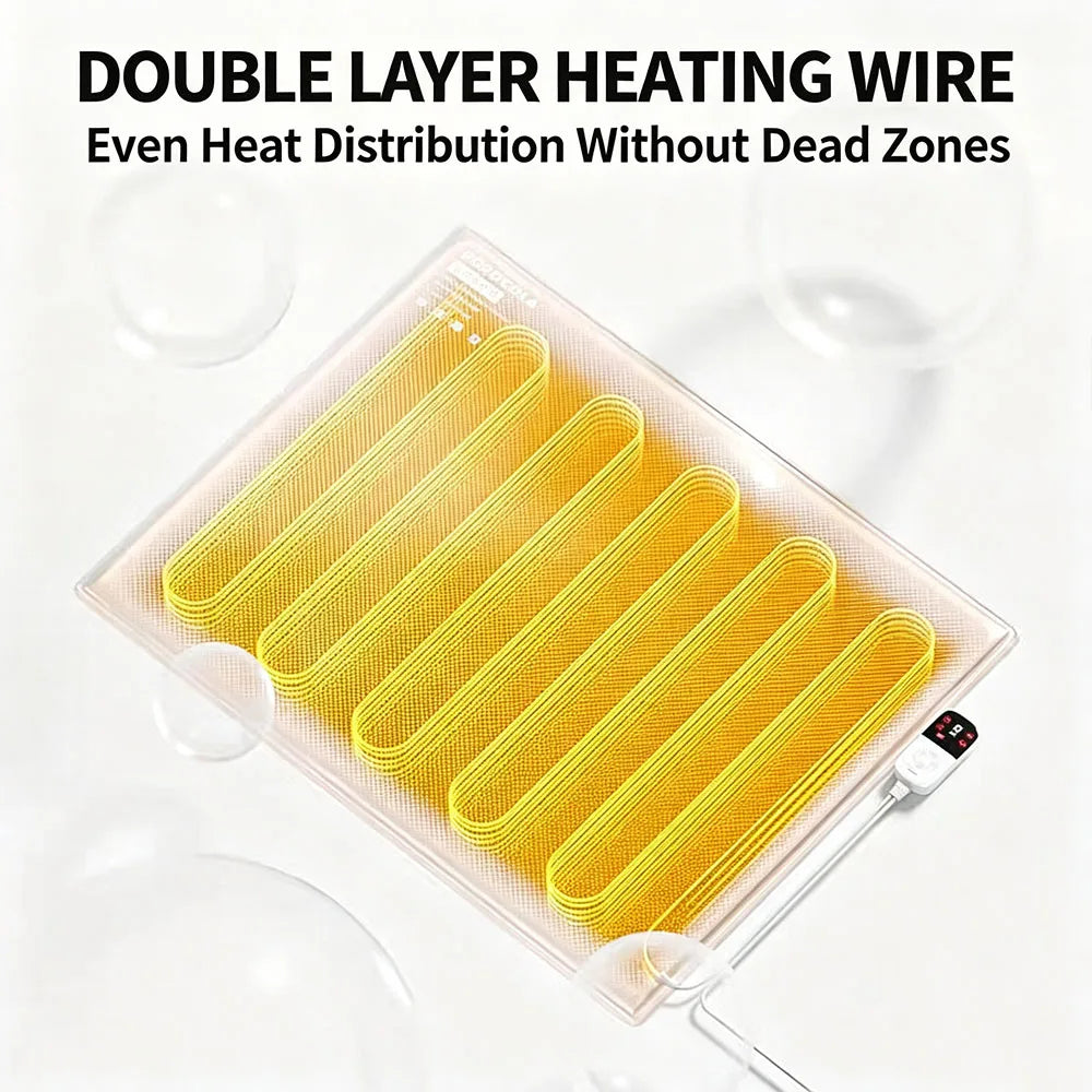 Heated Cat Bed Enclosed Pet House Winter Warm Auto‑Overheat Shut‑Off Resistant Thermal Sleeping Bed For Cats Small Dogs