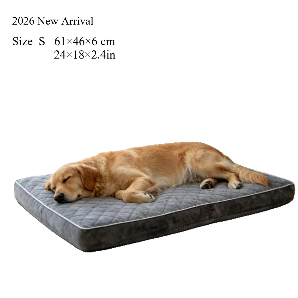 2026 New Arrival Orthopedic Dog Bed Waterproof Removable Washable Pet Mat, Joint Support Cozy Sleep Bed for Large Senior Dogs