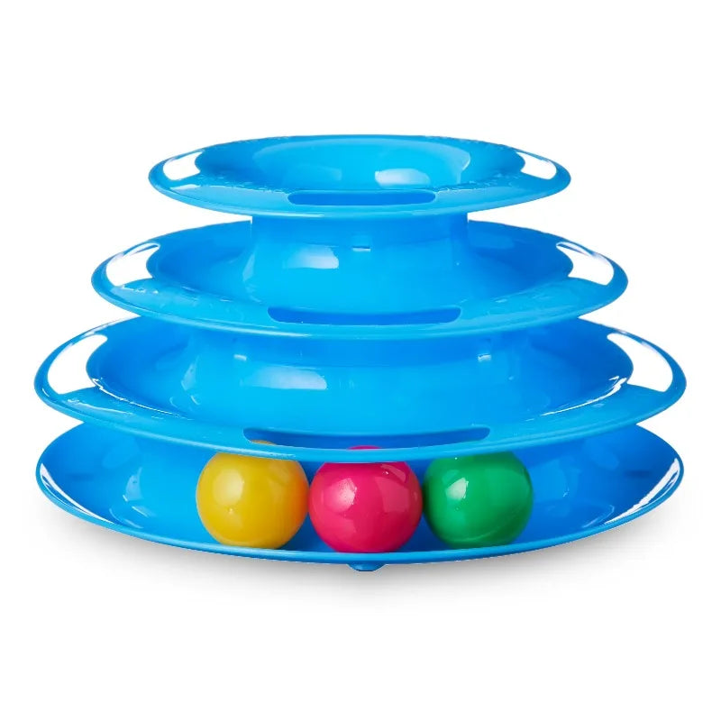 Triple Chase Tower Cat Toy