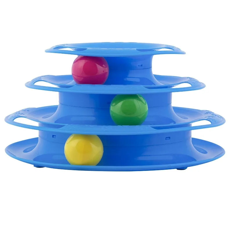 Triple Chase Tower Cat Toy