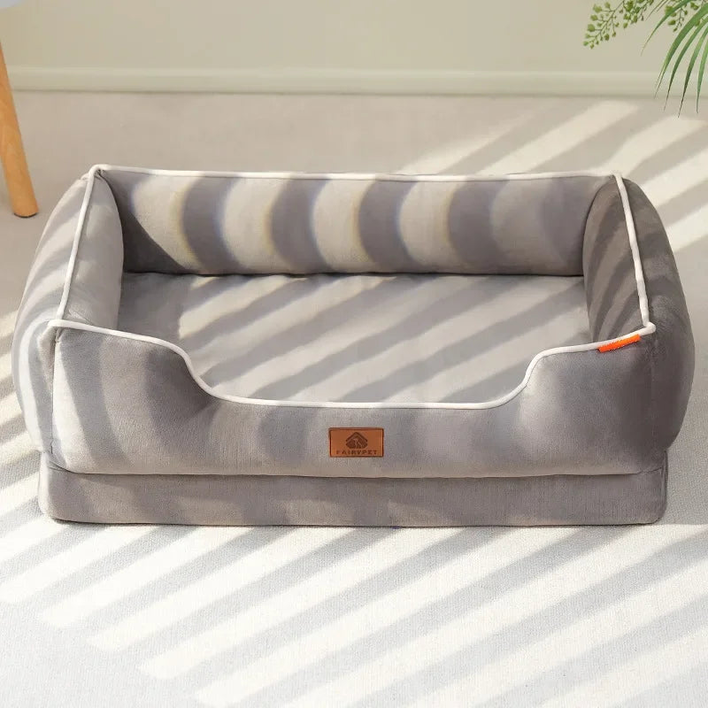 Four Seasons Universal Cat Kennel Dog Bed Super Soft Fabric Sleeping Mats Detachable Bottom Design Pet Mat Pet Sofa Supplies