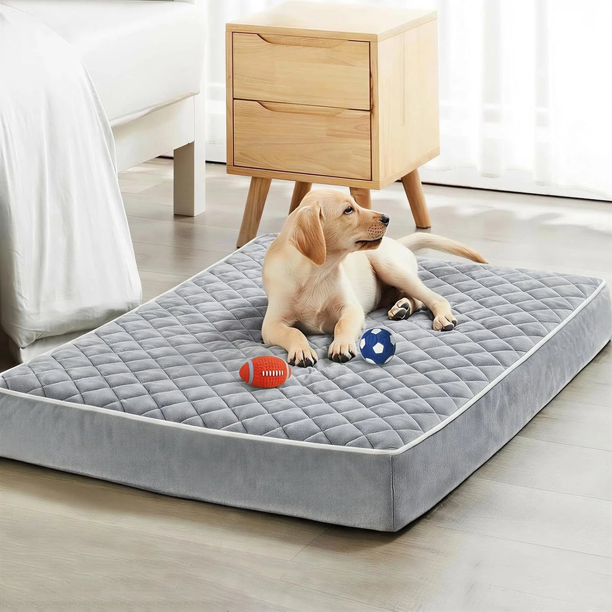 2026 New Arrival Orthopedic Dog Bed Waterproof Removable Washable Pet Mat, Joint Support Cozy Sleep Bed for Large Senior Dogs